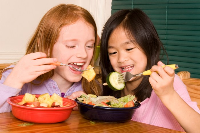 Healthy eating for children